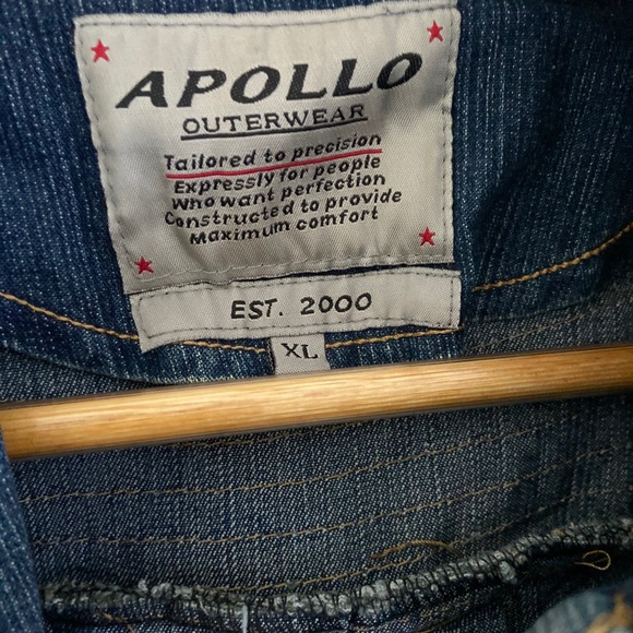 Jean Zipper Jacket. - Picture 3 of 4